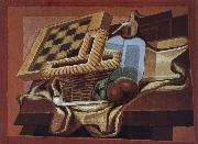 Juan Gris Siphon bottle and skep oil painting on canvas